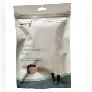 Motif maternity compression socks size M